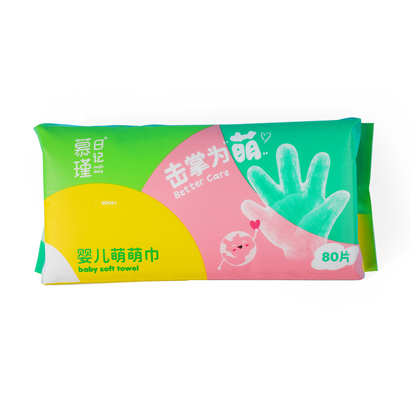 민감한 피부를 위한 내츄럴 젠틀 MPM 친환경 아기물티슈